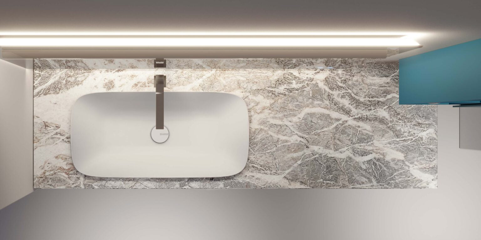 Alveo Semi-Inset Basin 55cm