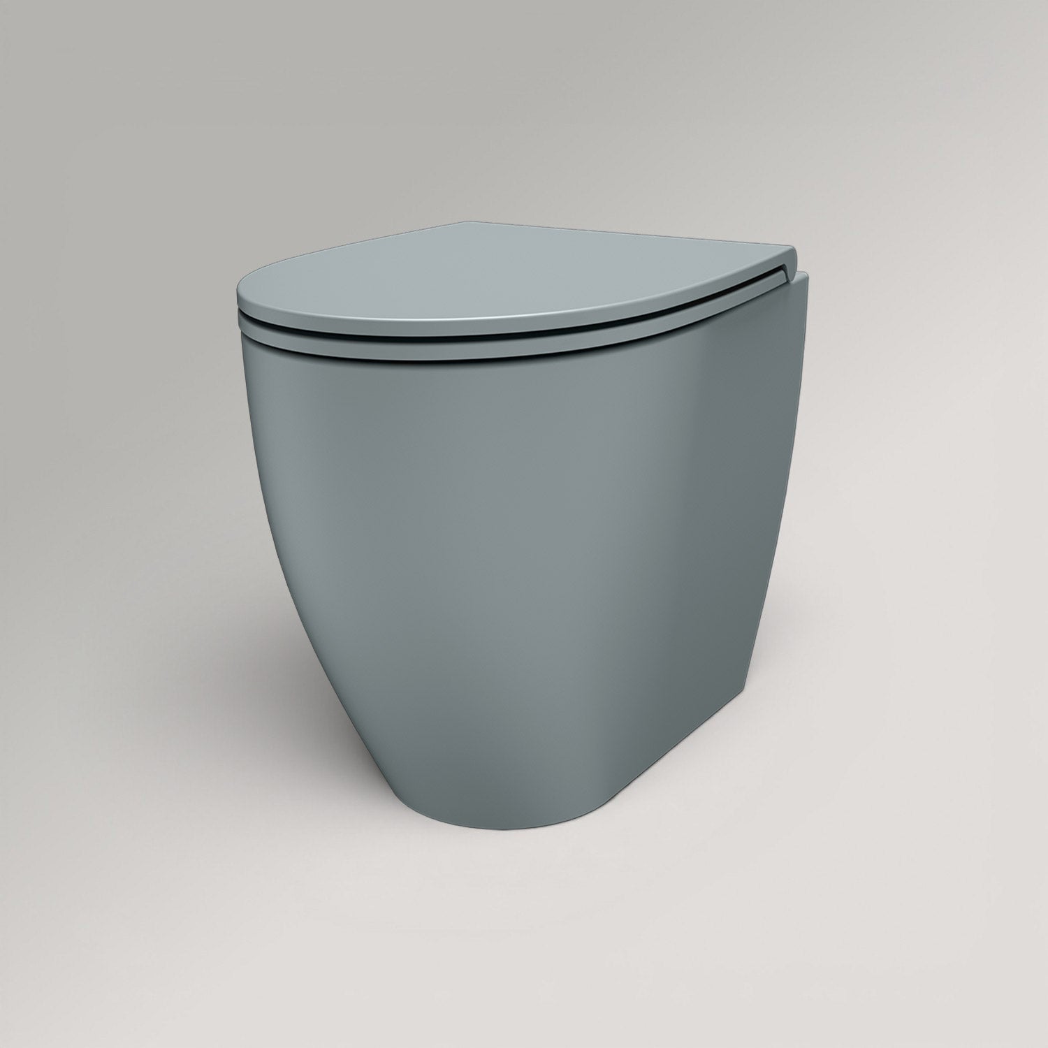 Bull Pedestal WC with Soft Close Seat - Matte Colour