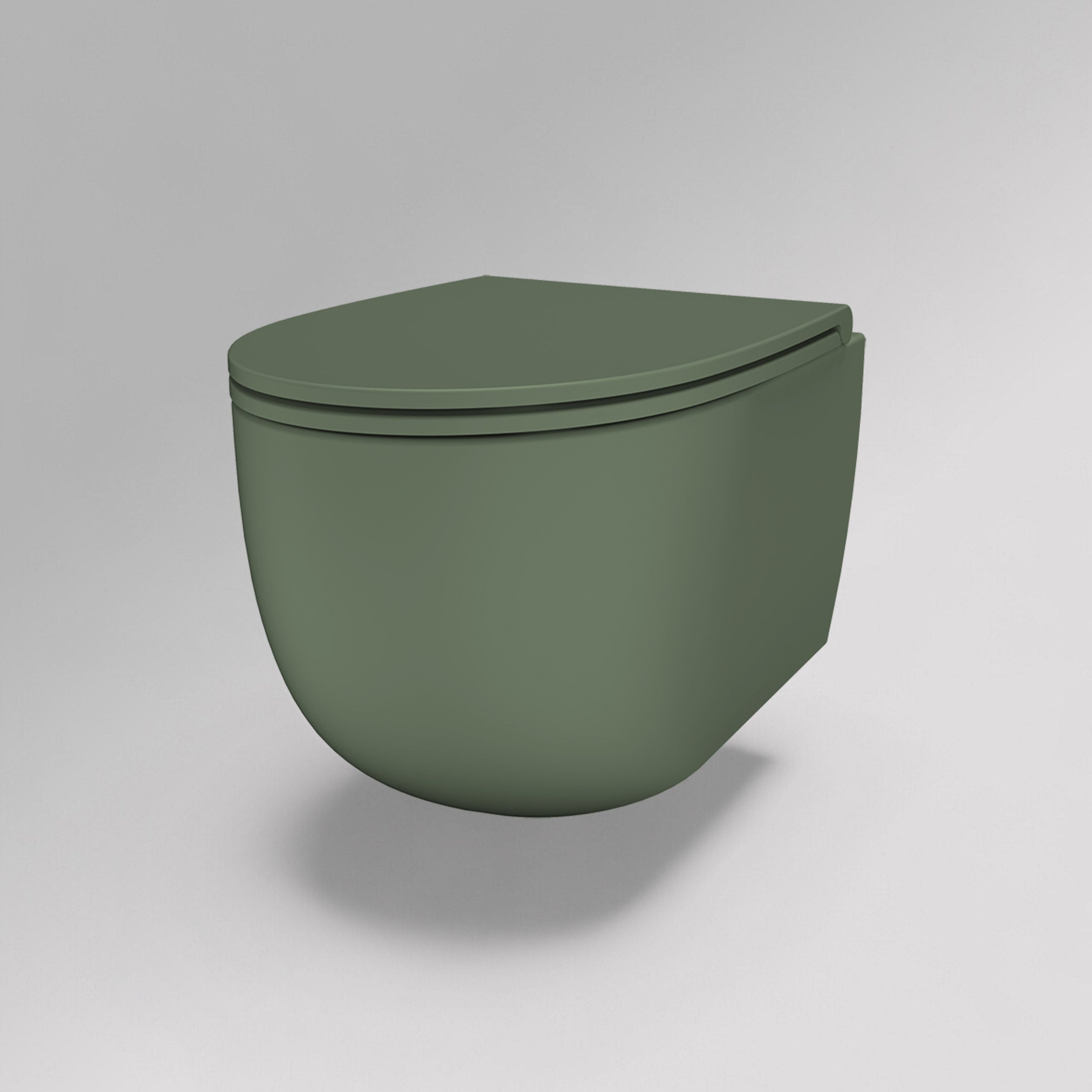Bull Wall Hung WC with Soft Close Seat - Matte Colour