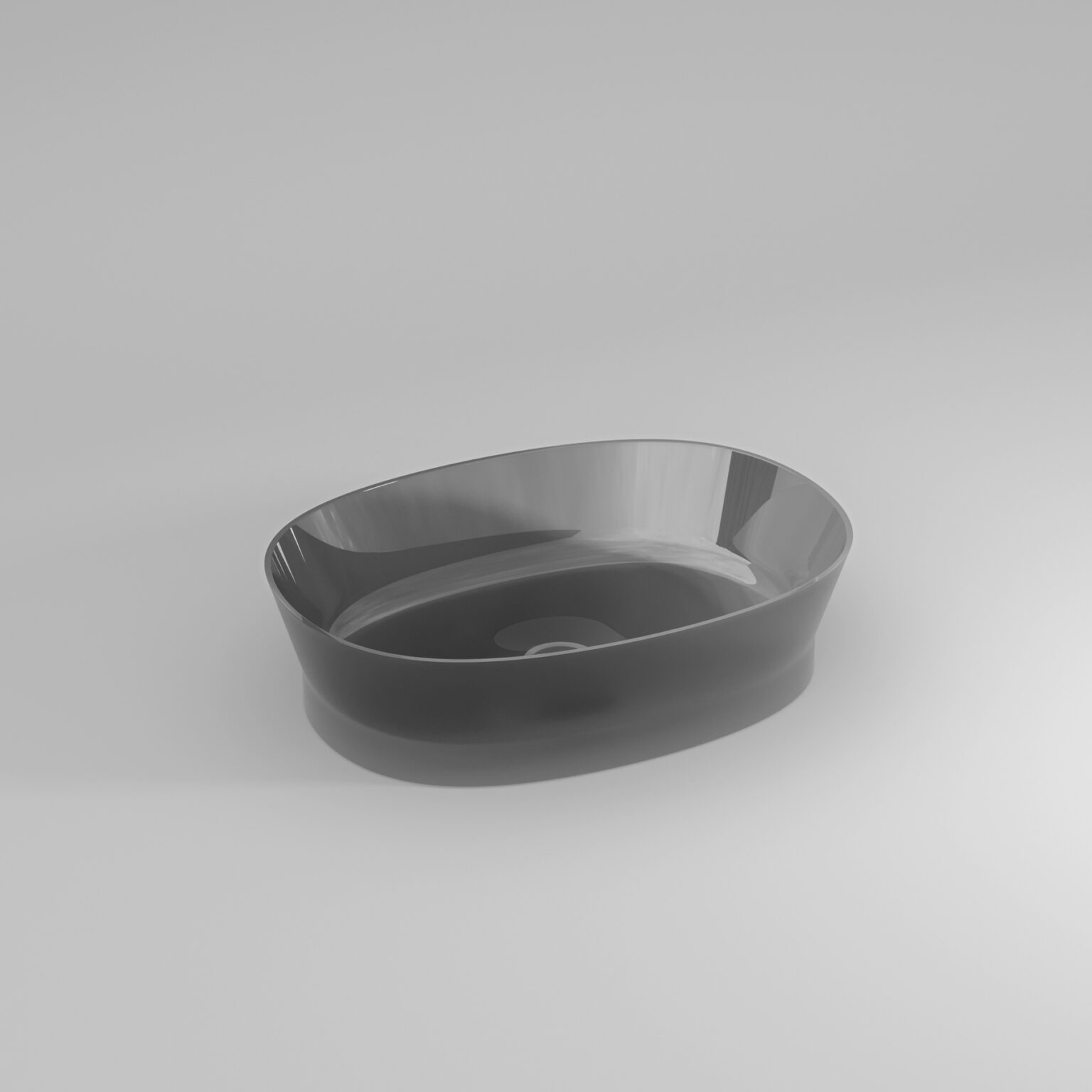 Habe Rectangular Above Counter Basin