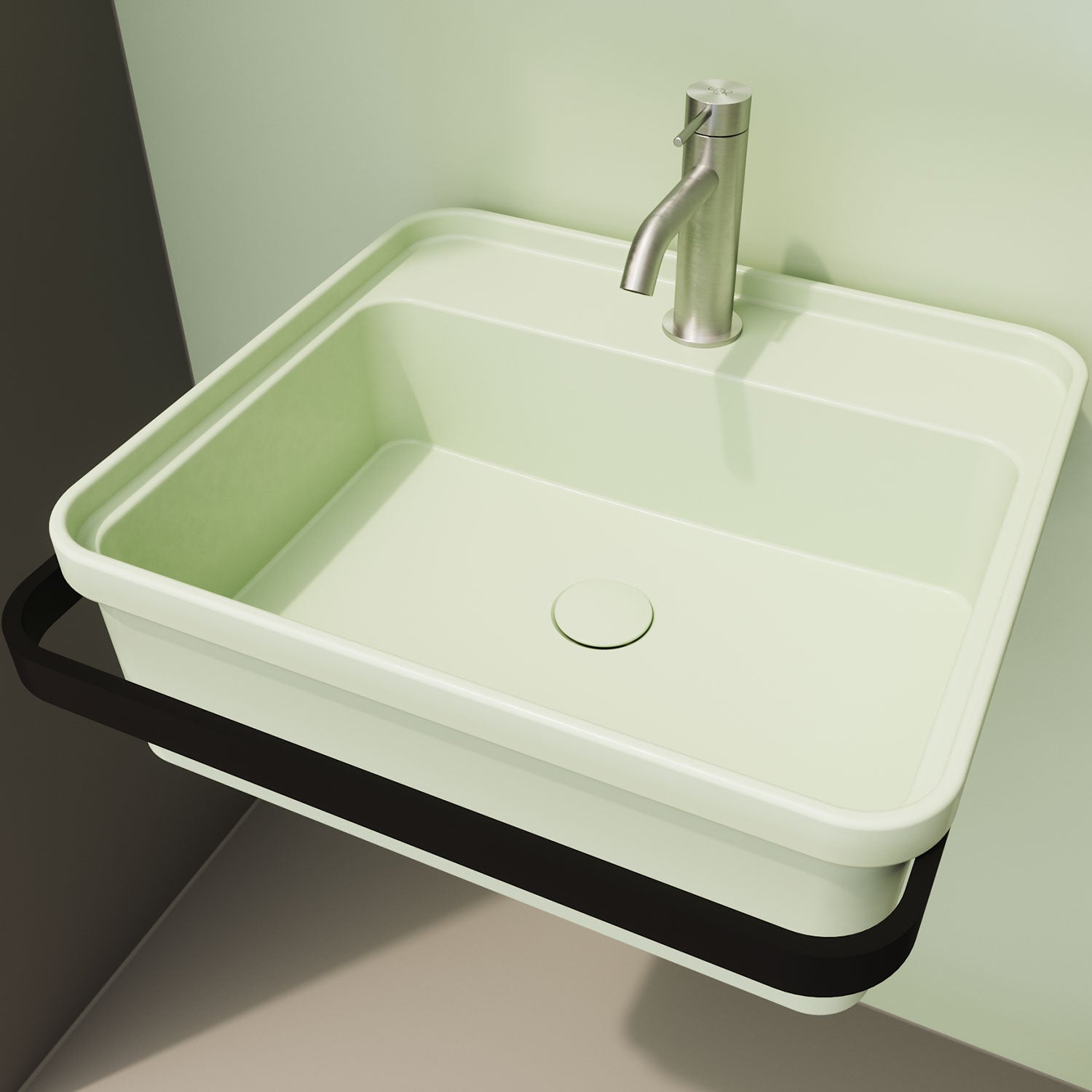 Pilo 50 Basin Wall Frame with Rail