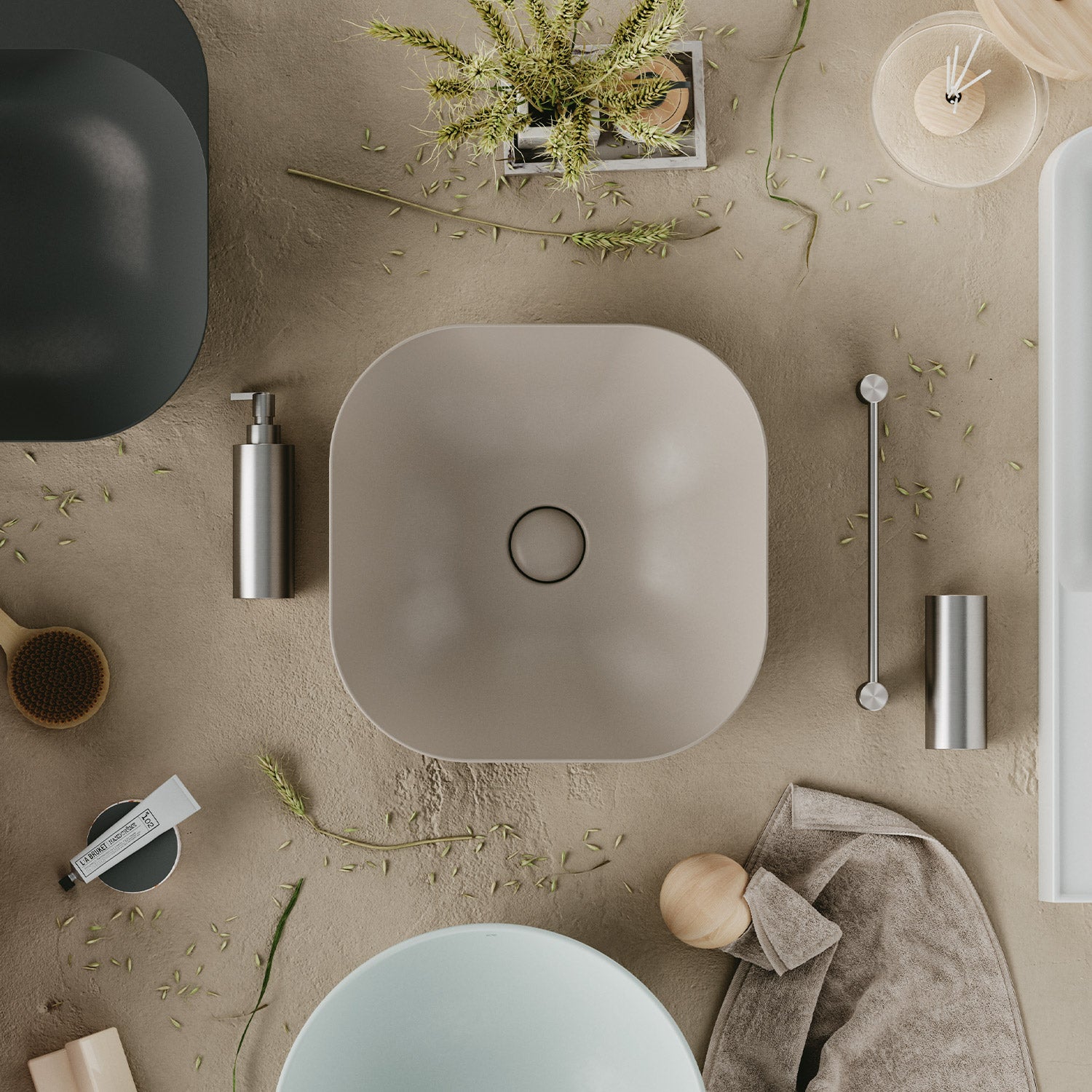 Pool 1 Above Counter Basin - Matte Colour