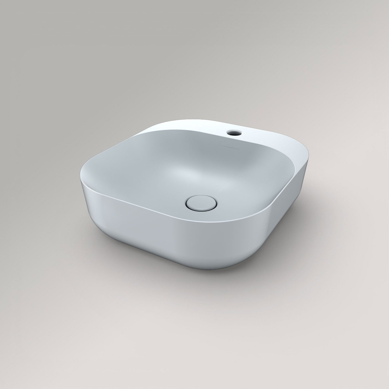 Pool 3 Wall Hung Basin with Tap Hole - Matte Colour