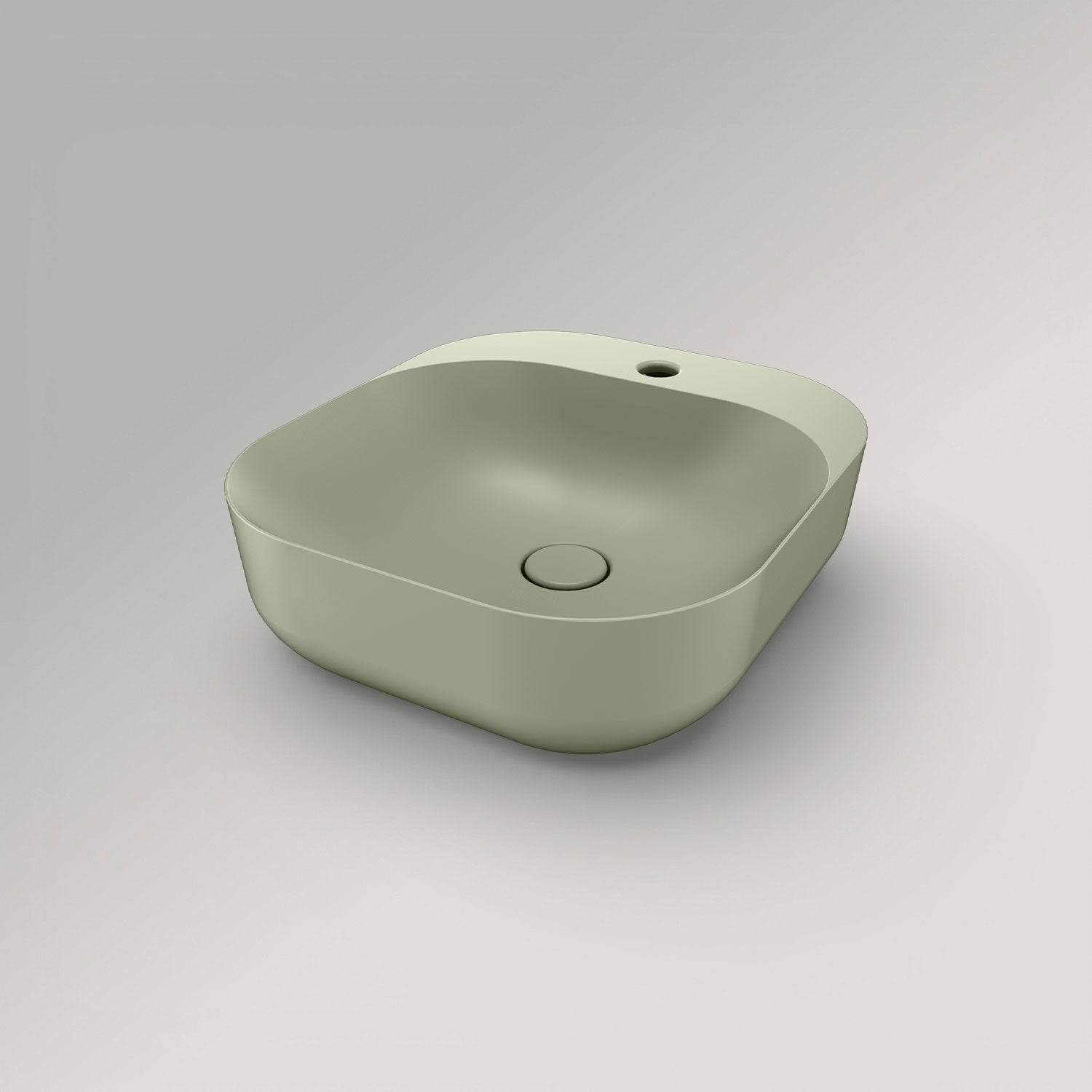 Pool 3 Wall Hung Basin with Tap Hole - Matte Colour