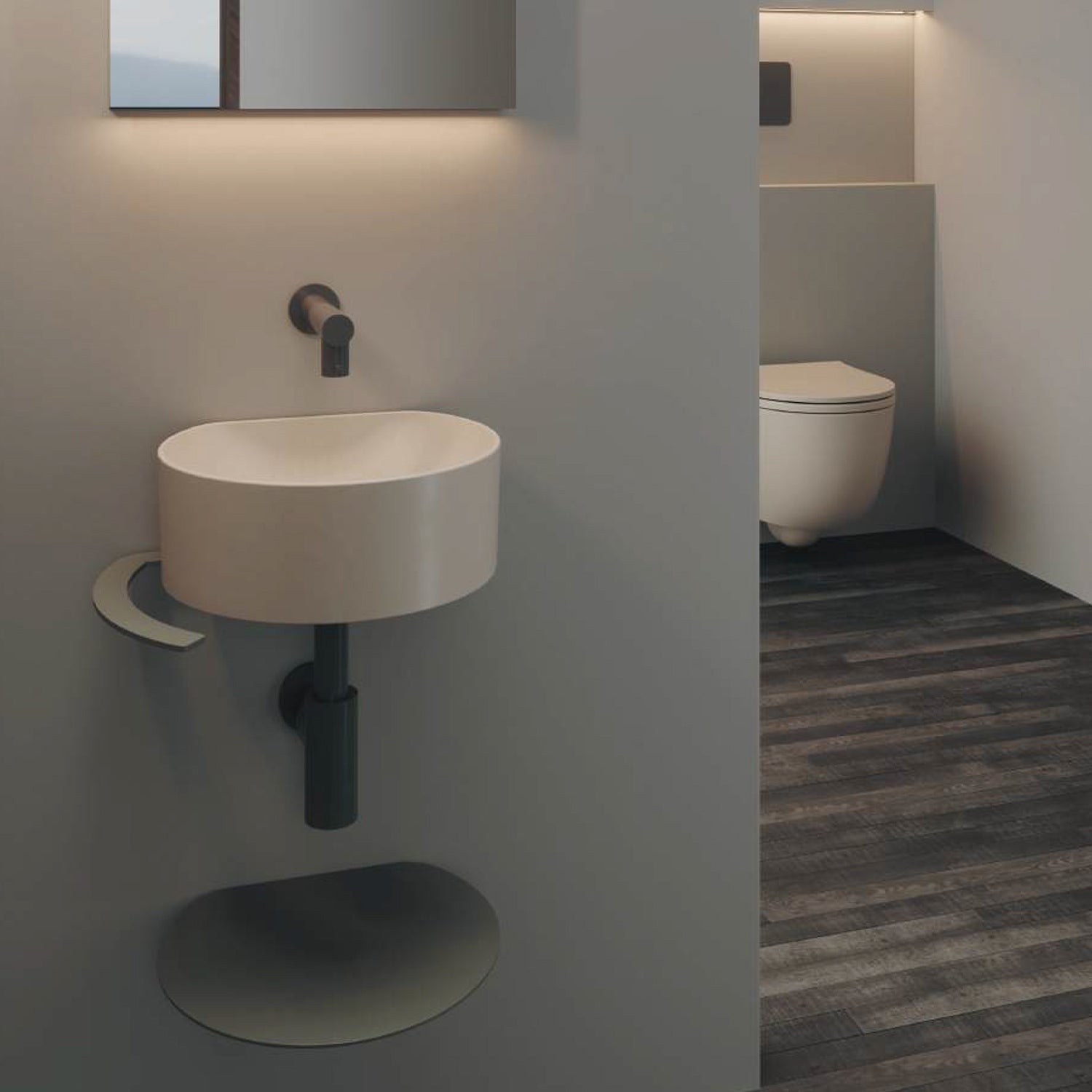 Inani Cir Wall Hung Basin