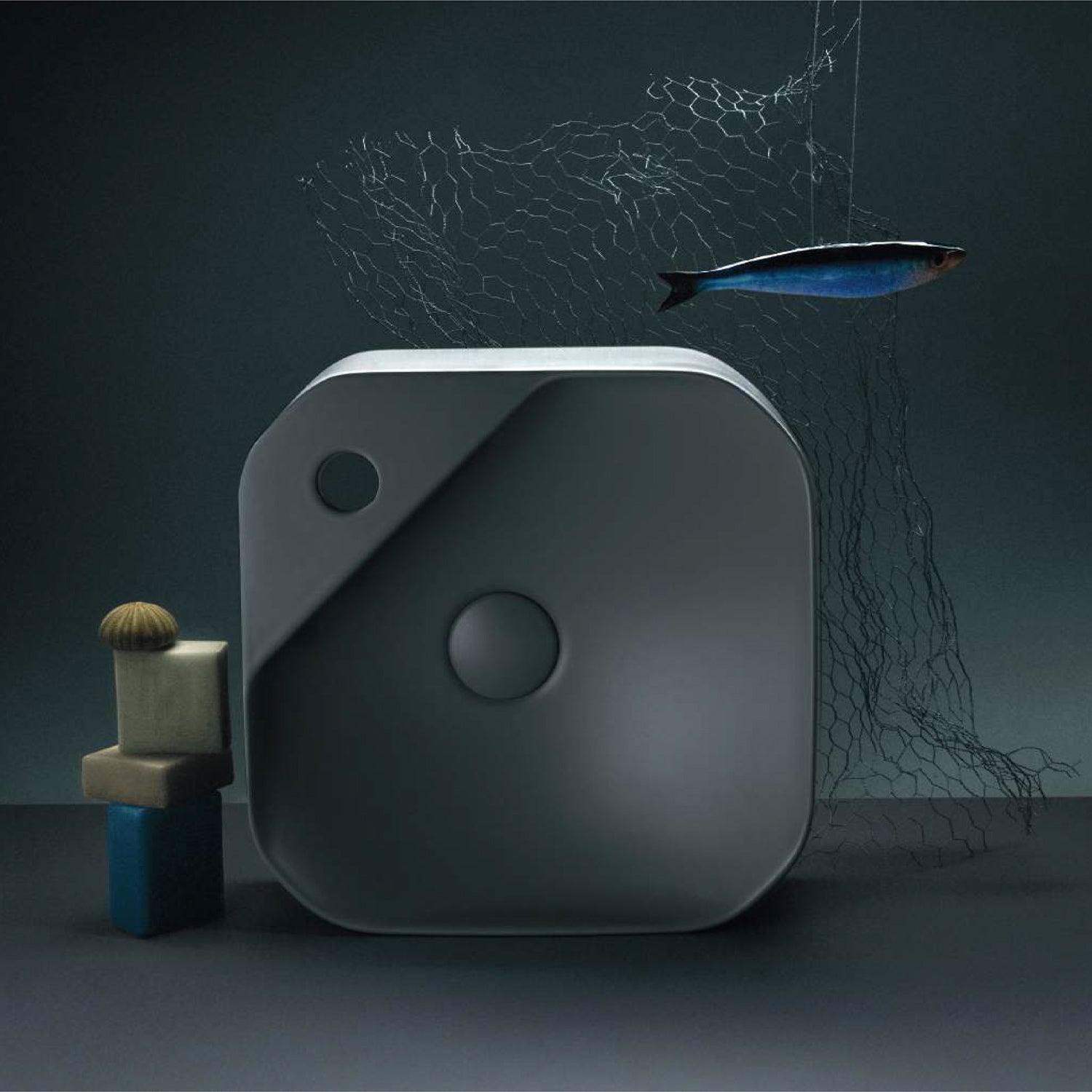 Inani Qua Wall Hung Basin - Matte Colour