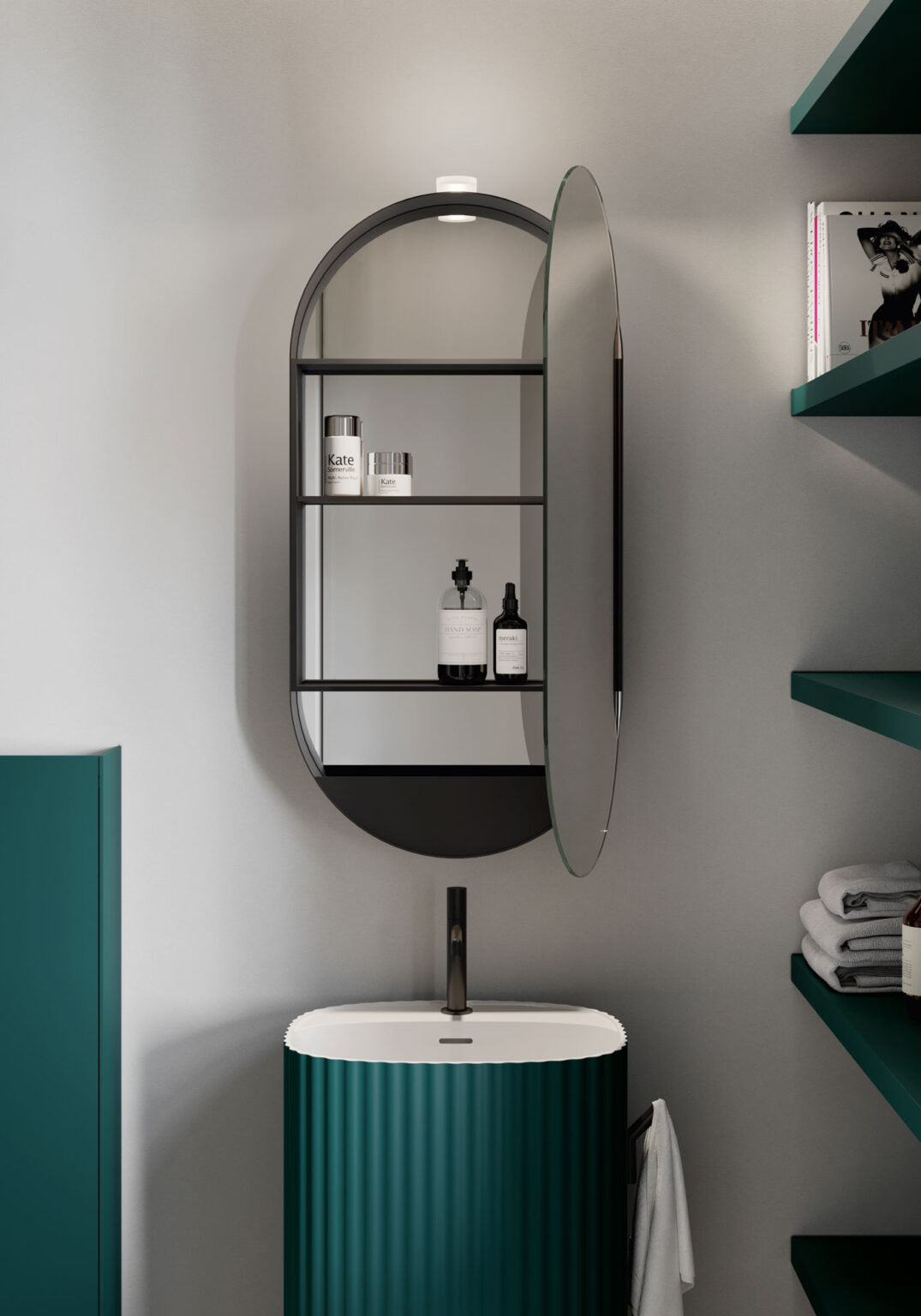Arena Mirror Cabinet 50cm