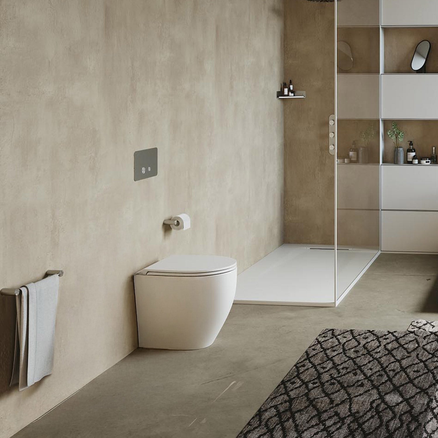 Bull Pedestal WC with Soft Close Seat