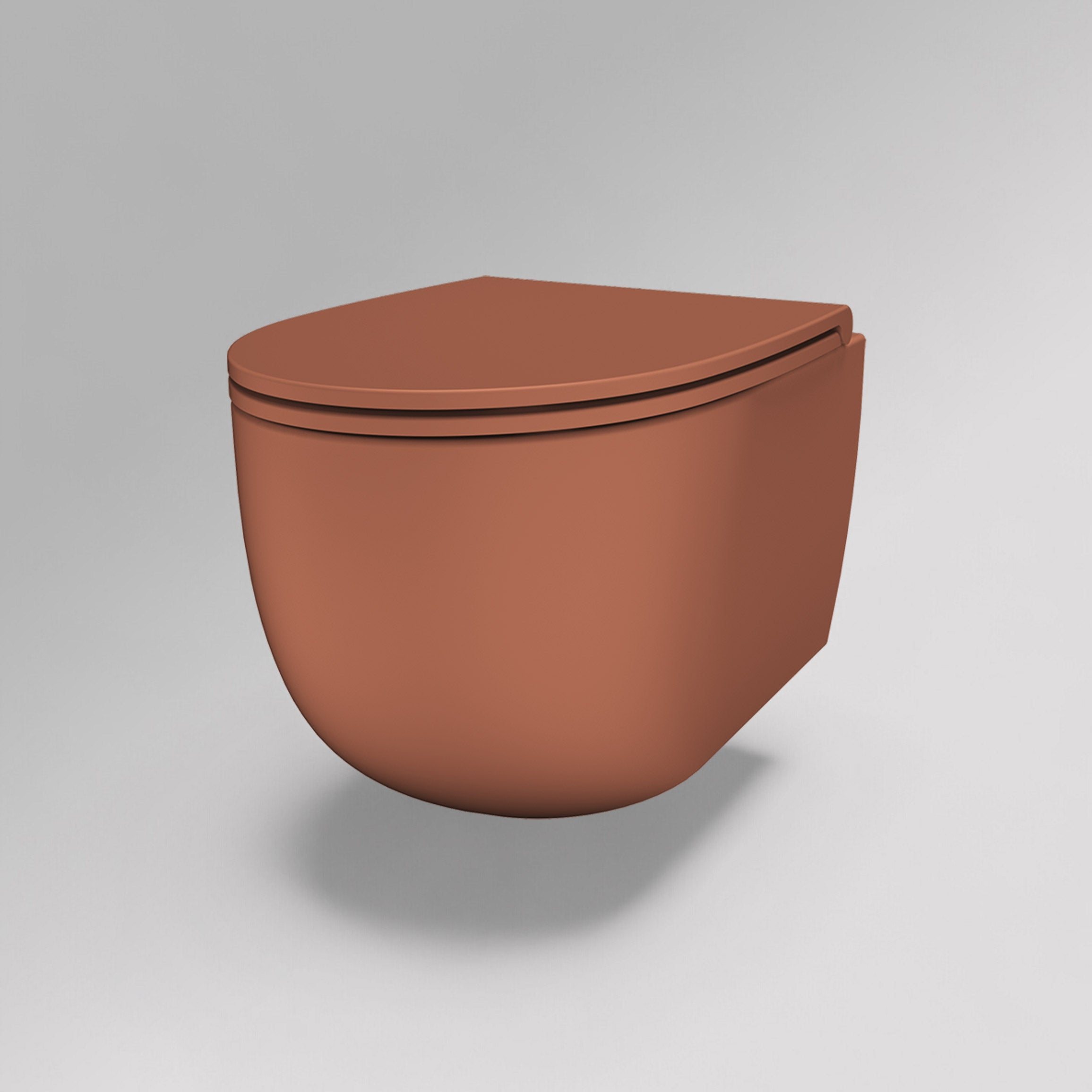 Bull Wall Hung WC with Soft Close Seat - Matte Colour