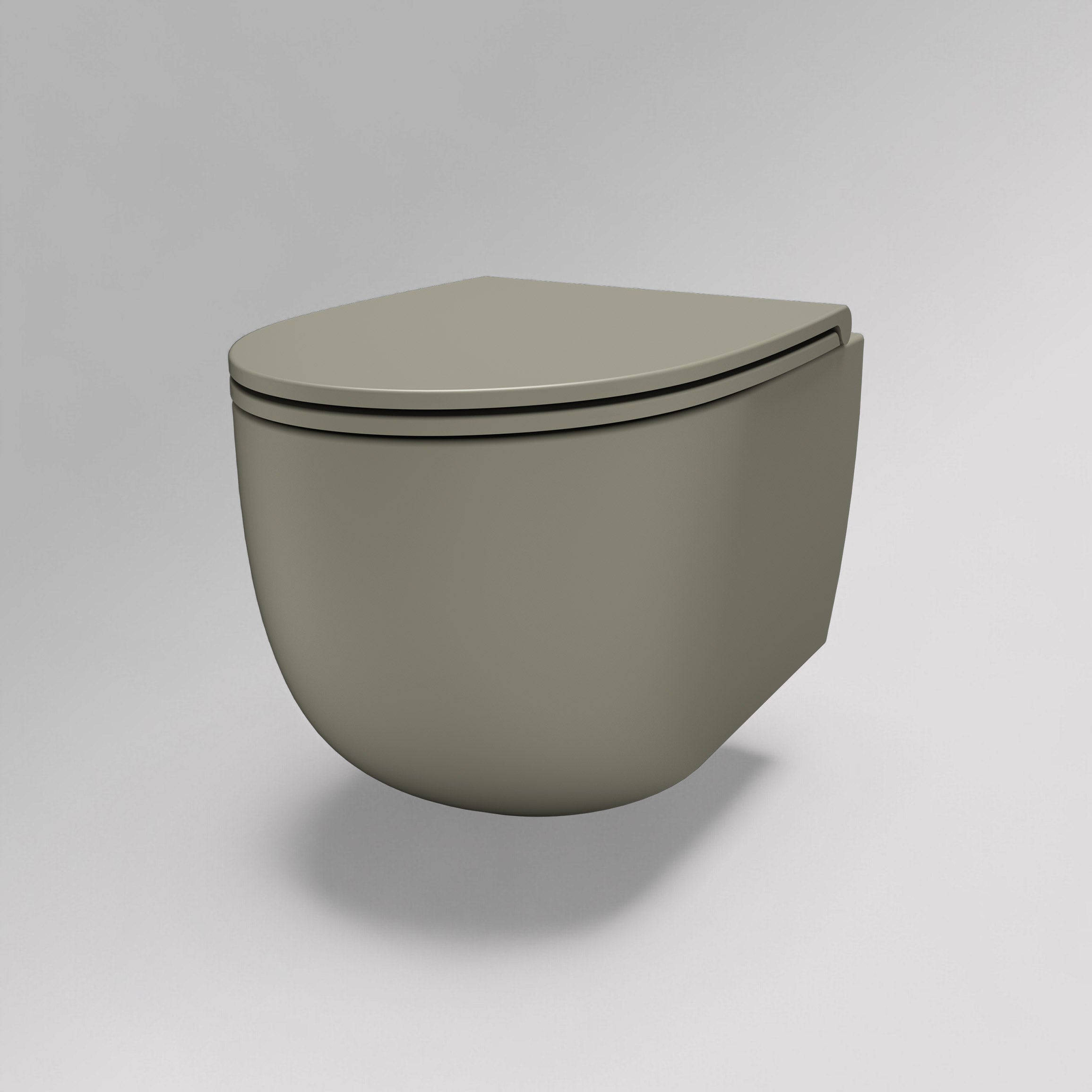 Bull Wall Hung WC with Soft Close Seat - Matte Colour