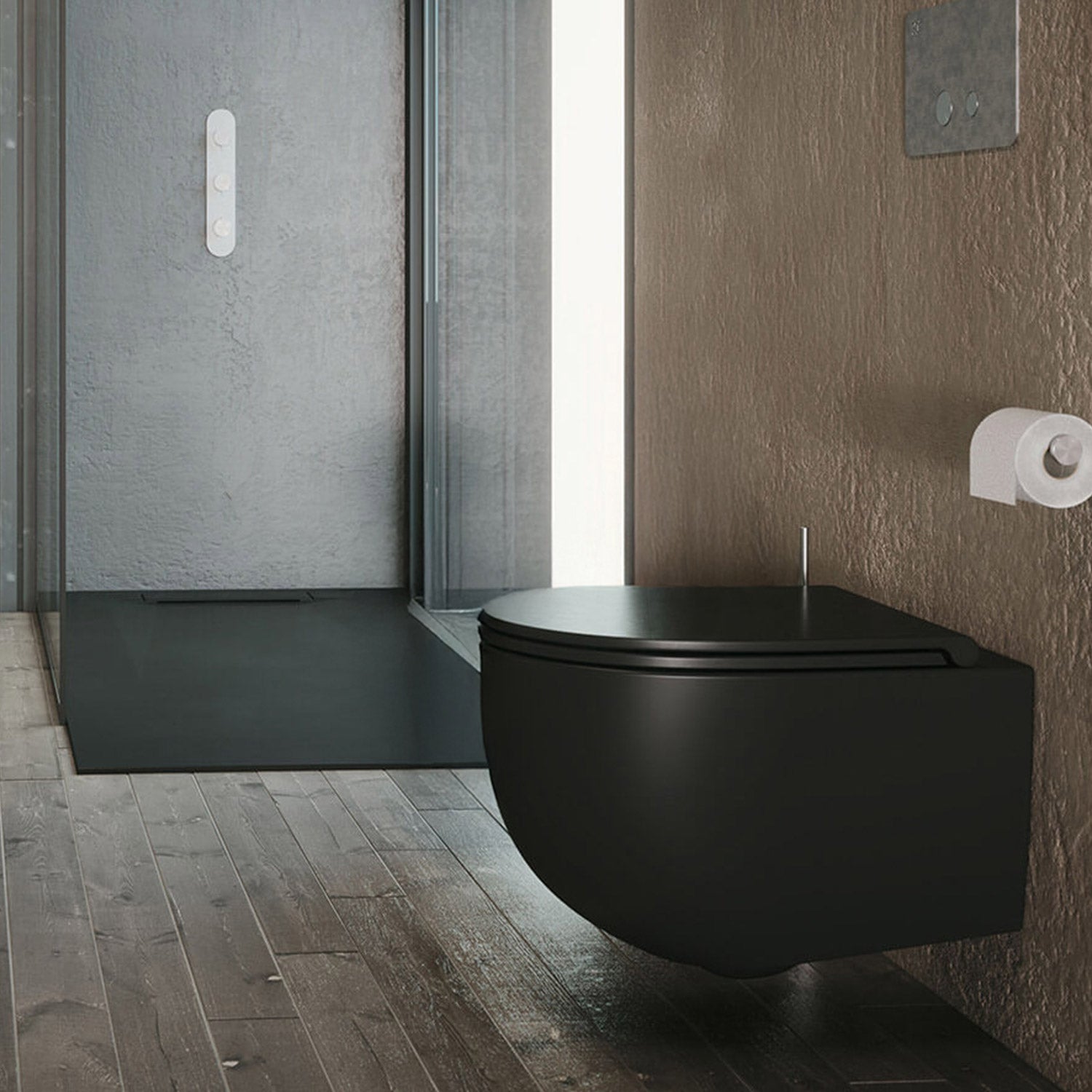 Bull Wall Hung WC with Soft Close Seat - Matte Colour