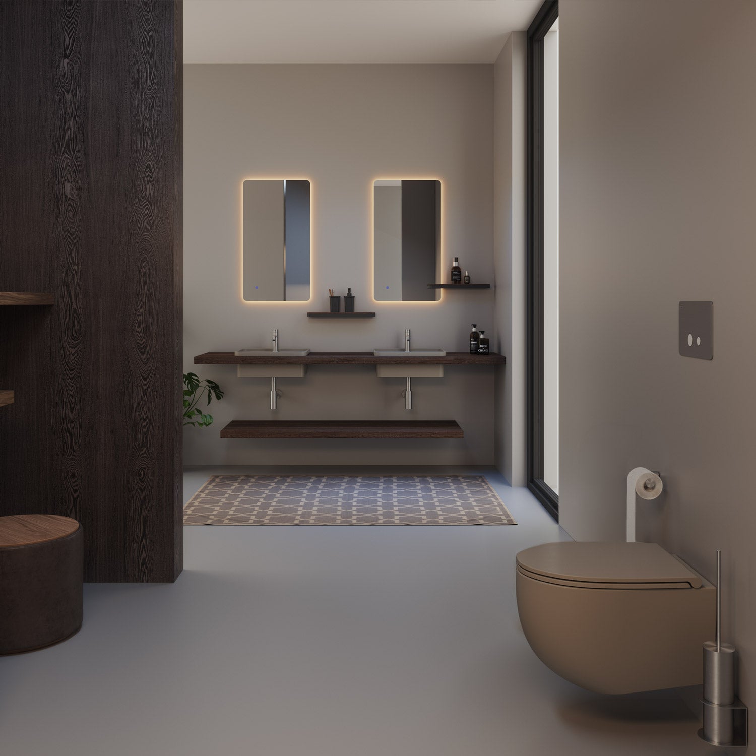 Bull Wall Hung WC with Soft Close Seat