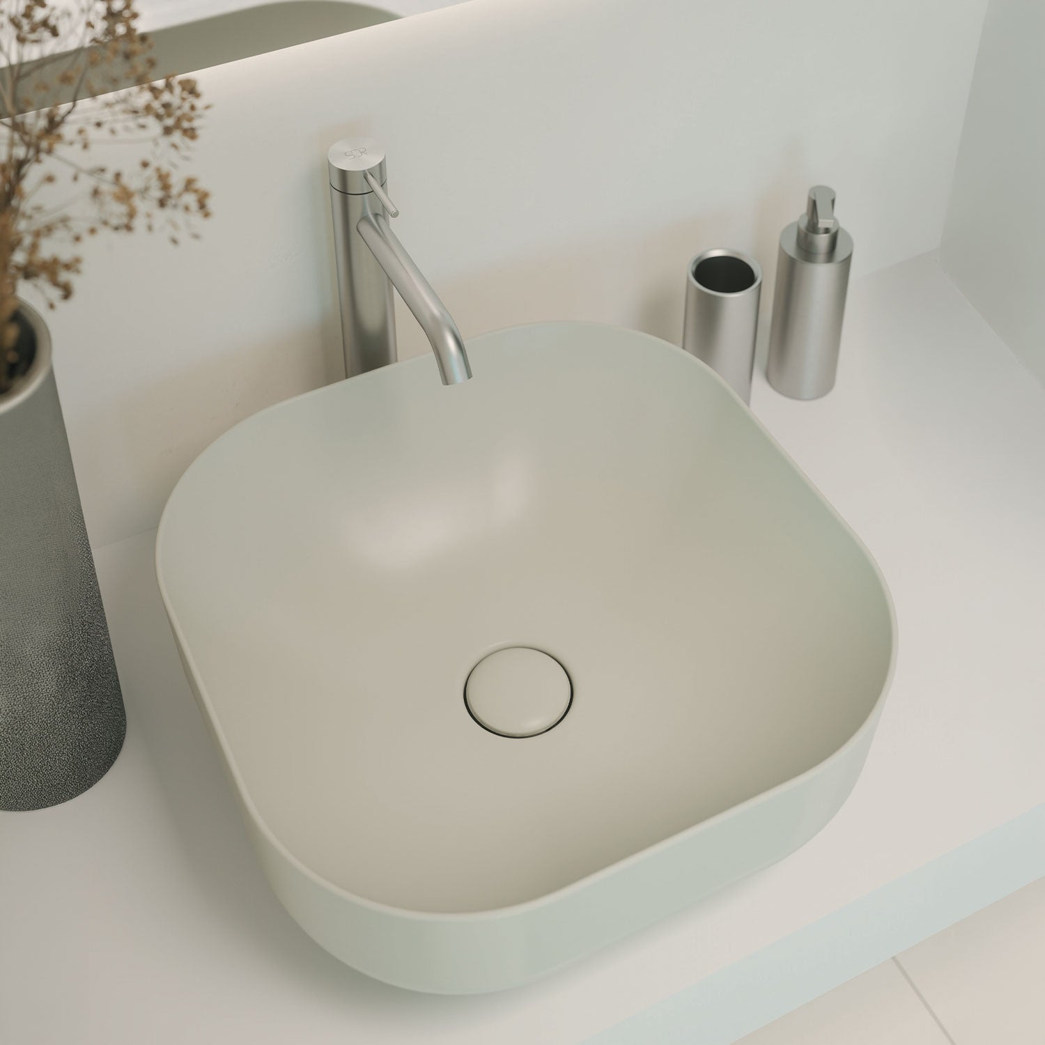 Pool 1 Above Counter Basin - Matte Colour
