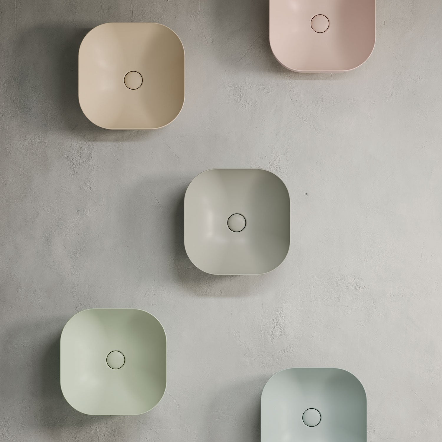 Pool 1 Above Counter Basin - Matte Colour