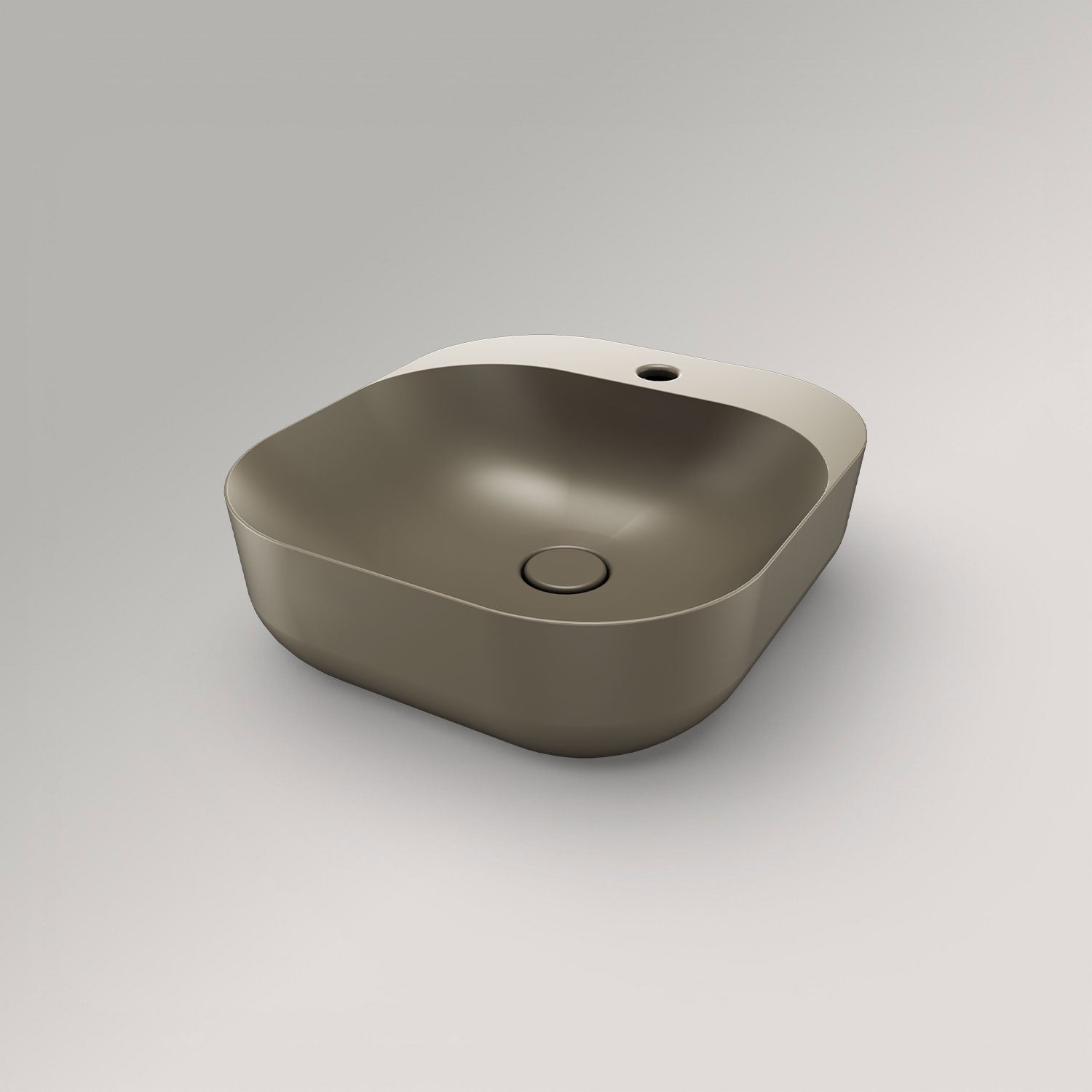 Pool 3 Wall Hung Basin with Tap Hole - Matte Colour