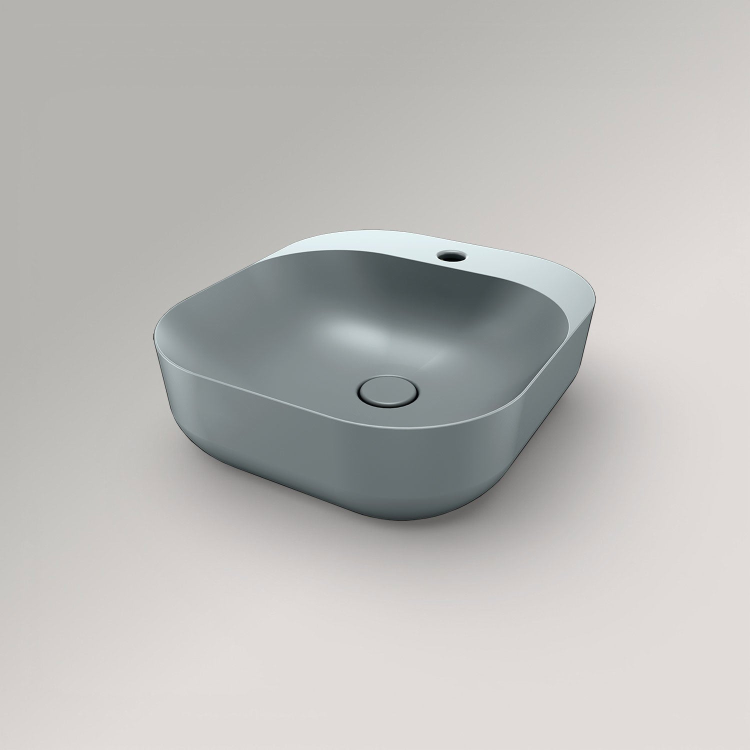 Pool 3 Wall Hung Basin with Tap Hole - Matte Colour