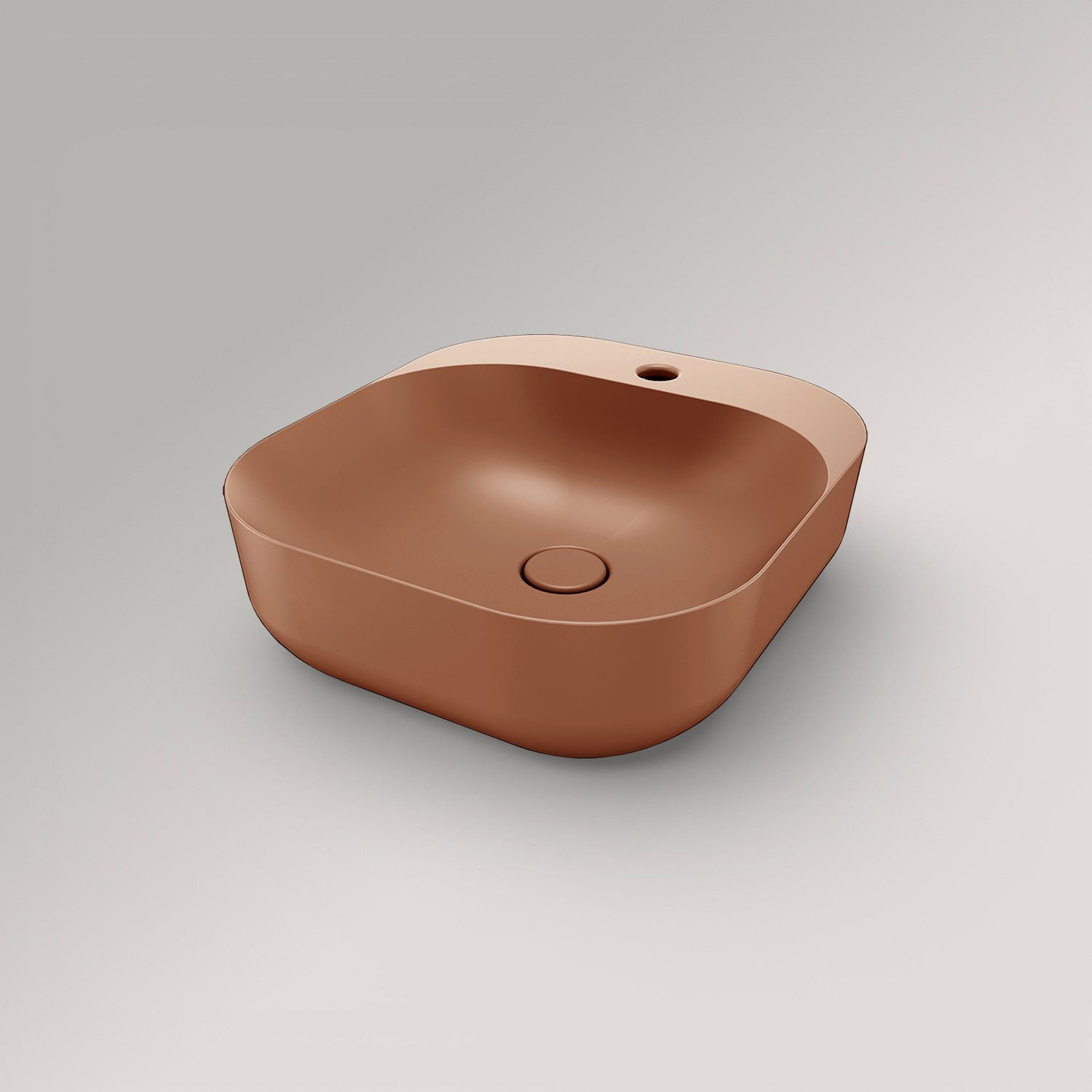 Pool 3 Wall Hung Basin with Tap Hole - Matte Colour