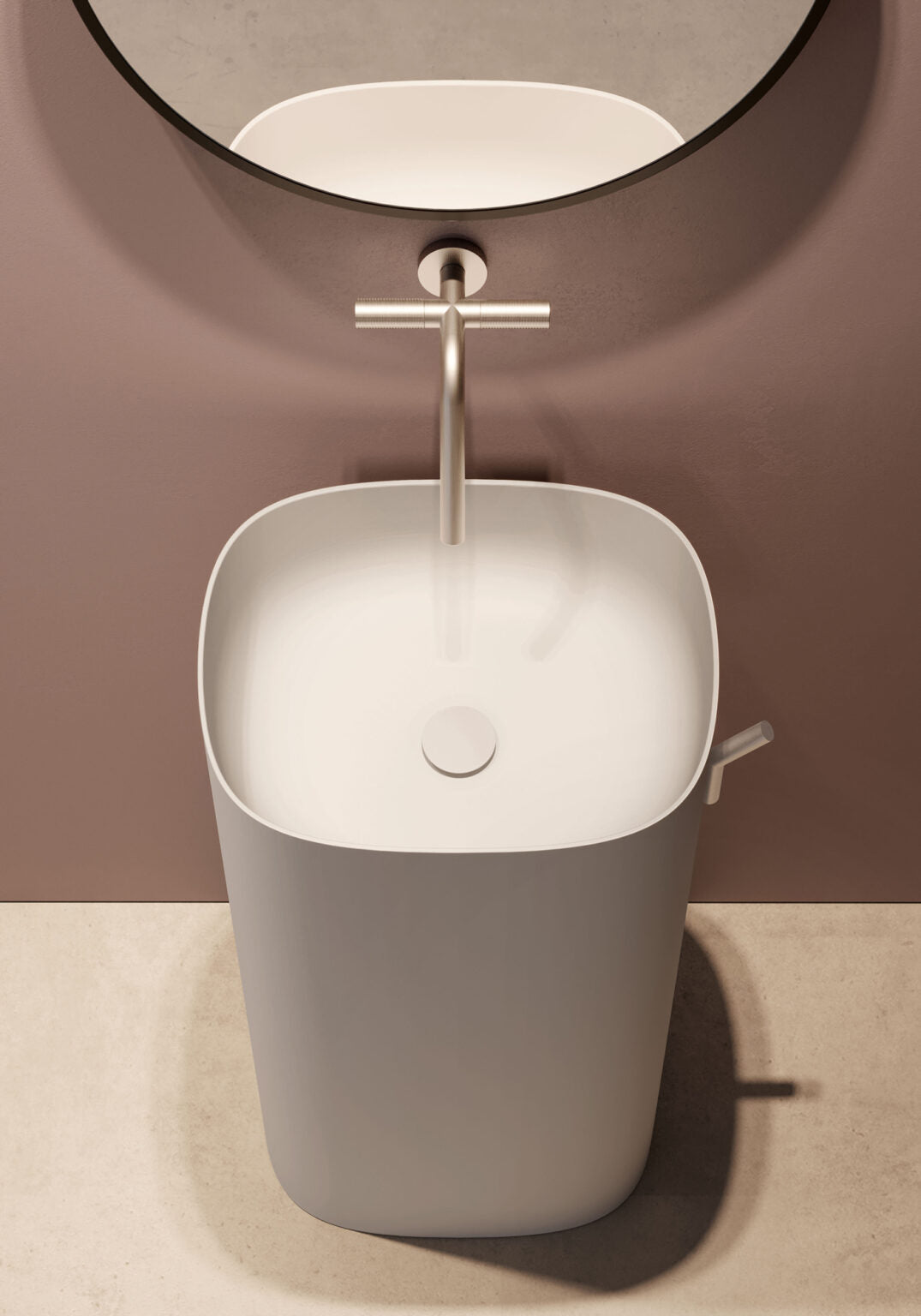 Saturno Freestanding Basin
